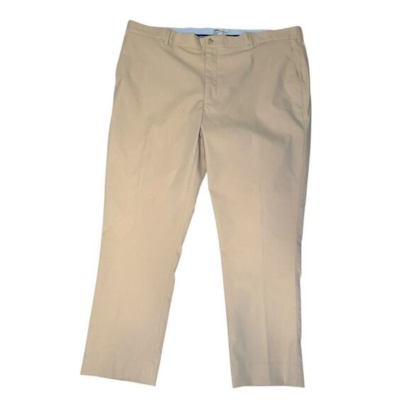 Peter Millar Golf Pants Mens 40x29 Khaki Beige Tan Performance *2” Room in Hem* - Picture 1 of 7